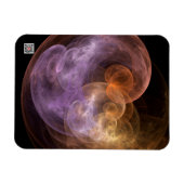 WeltraumBlume Magnet (Horizontal)