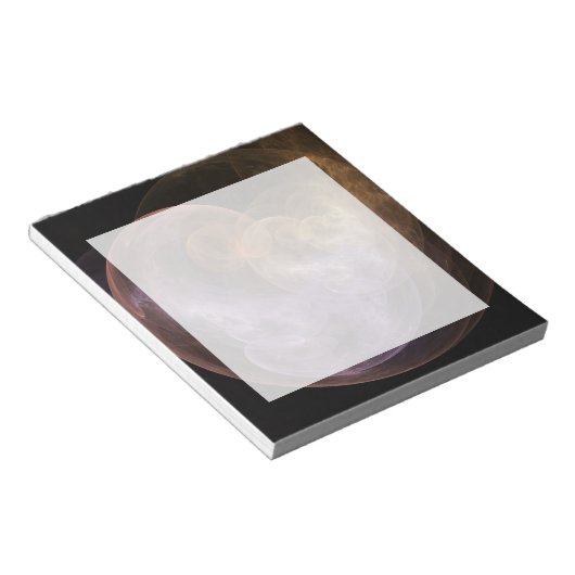 WeltraumBlume Notizblock (angewinkelt)