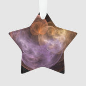 WeltraumBlume Ornament (Vorderseite)