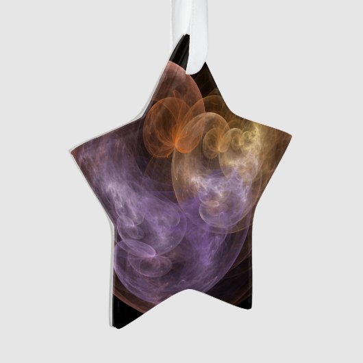 WeltraumBlume Ornament (Vorderseite)