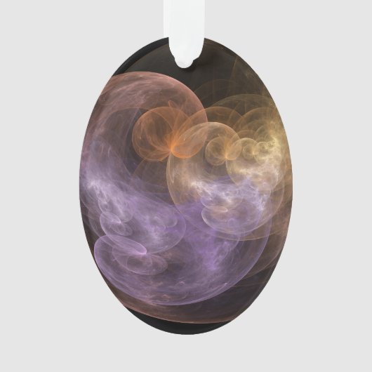 WeltraumBlume Ornament (Vorderseite)