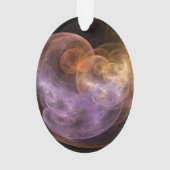 WeltraumBlume Ornament (Rückseite)