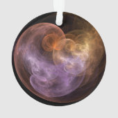 WeltraumBlume Ornament (Rückseite)