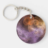 WeltraumBlume Schlüsselanhänger (Vorderseite)