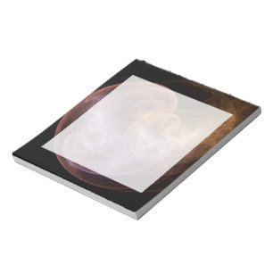 Weltraumblumen Notizblock
