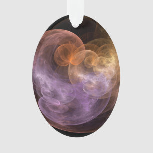 Weltraumblumen Ornament