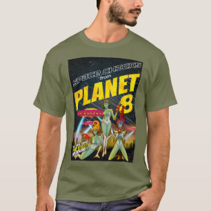 WeltraumChips von Planet 8_vollfarbig T-Shirt