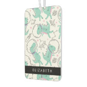 Weltraumdinosaurier, Niedliche Dinosaurier, Sterne Autolufterfrischer (Links)