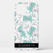 Weltraumdinosaurier, Niedliche Dinosaurier, Sterne Case-Mate iPhone Hülle (Rückseite)