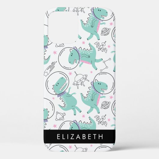 Weltraumdinosaurier, Niedliche Dinosaurier, Sterne Case-Mate iPhone Hülle (Rückseite)