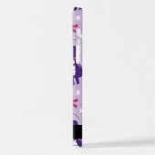 Weltraumdinosaurier, Niedliche Dinosaurier, Sterne iPhone Hülle (Linke Seite)