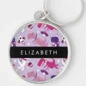 Weltraumdinosaurier, Niedliche Dinosaurier, Sterne Schlüsselanhänger (Vorne)