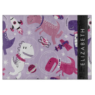 Weltraumdinosaurier, Niedliche Dinosaurier, Sterne Schneidebrett