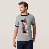 Weltraumdogge T-Shirt (Vorne ganz)