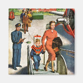 Weltraumfahrer Magnet (Vorne)