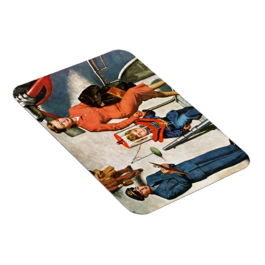 Weltraumfahrer Magnet (Rechte Seite)