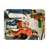 Weltraumfahrer Magnet (Horizontal)