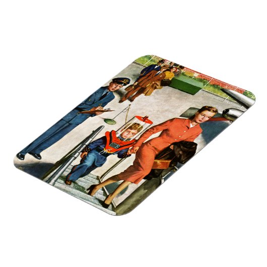 Weltraumfahrer Magnet (Linke Seite)