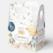 Weltraumfahrt auf der Sun Birthday Party Geschenkschachtel (Geöffnet)