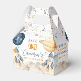 Weltraumfahrt auf der Sun Birthday Party Geschenkschachtel