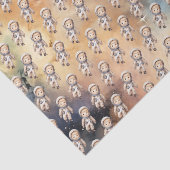 Weltraumfahrt auf der Sun Birthday Party Seidenpapier (Ausschnitt)