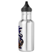Weltraumfahrt Edelstahlflasche (Rechts)