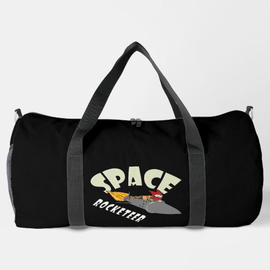 Weltraumfahrt eines Raketenführers Duffle Bag (Rückseite)