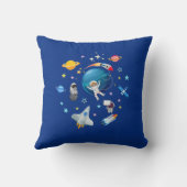 Weltraumfahrt Kissen (Rückseite)