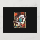 Weltraumfahrt Postkarte (Vorderseite)