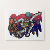 Weltraumfahrt Puzzle (Horizontal)