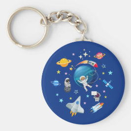 Weltraumfahrt Schlüsselanhänger