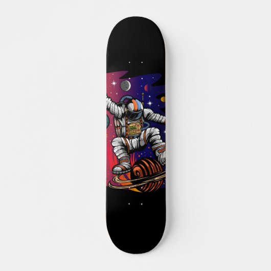 Weltraumfahrt Skateboard (Vorne)