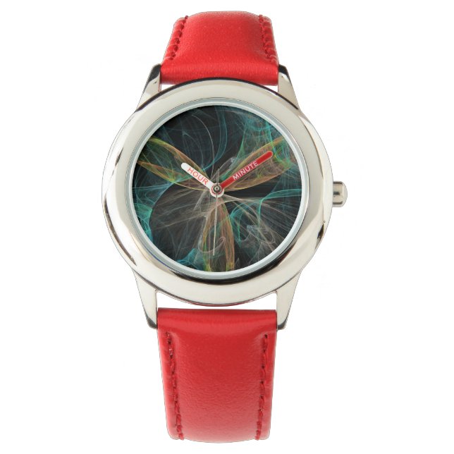 Weltraumfantasie Armbanduhr (Vorderseite)