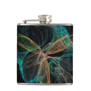 Weltraumfantasie Flachmann