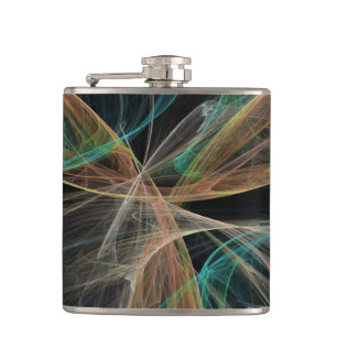 Weltraumfantasie Flachmann