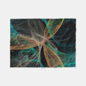 Weltraumfantasie Fleecedecke (Vorderseite (Horizontal))