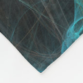 Weltraumfantasie Fleecedecke (Ecke)