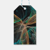 Weltraumfantasie Geschenkanhänger (Rückseite)