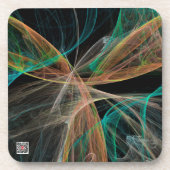 Weltraumfantasie Getränkeuntersetzer (Vorderseite)