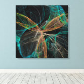 Weltraumfantasie Leinwanddruck (Insitu (Holzboden))