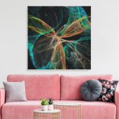 Weltraumfantasie Leinwanddruck (Insitu (Wohnzimmer))