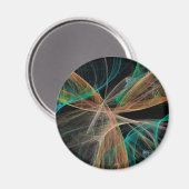 Weltraumfantasie Magnet (Vorderseite/Rückseite)