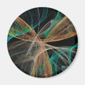 Weltraumfantasie Magnet (Vorne)