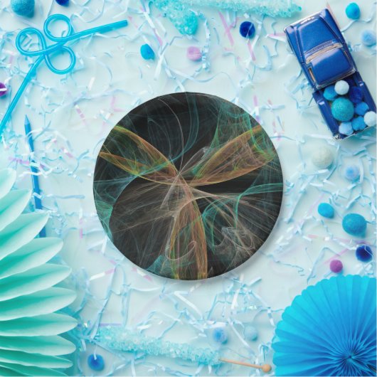 Weltraumfantasie Pappteller (Party)