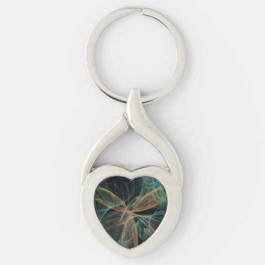 Weltraumfantasie Schlüsselanhänger (Vorderseite)