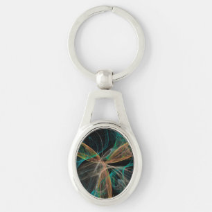 Weltraumfantasie Schlüsselanhänger