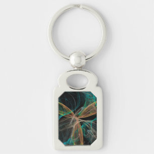 Weltraumfantasie Schlüsselanhänger