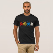 Weltraumfeinde T-Shirt (Vorne ganz)