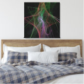 Weltraumflamme Leinwanddruck (Insitu (Schlafzimmer))