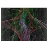 Weltraumflamme Schneidebrett (Vorderseite)